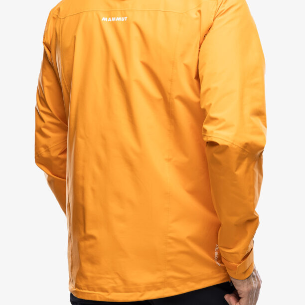 Geacă de ploaie pentru bărbați Mammut Convey Tour HS Hooded Jacket - tangerine preţ