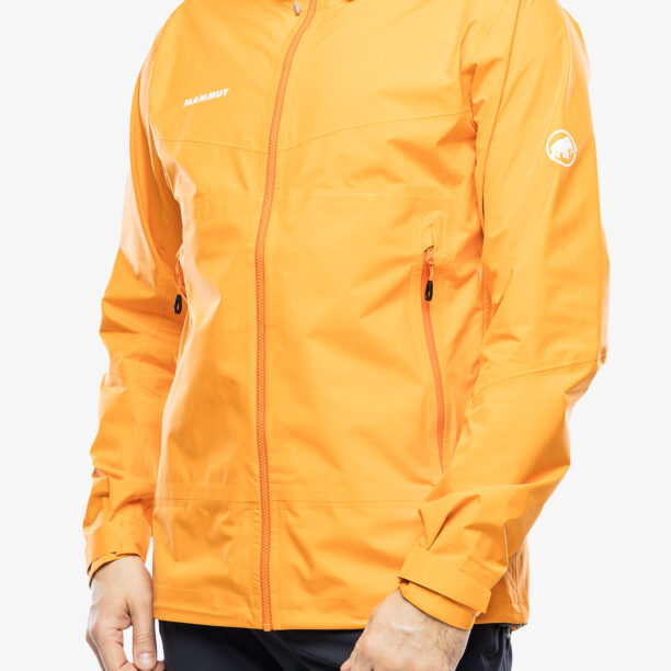 Geacă de ploaie pentru bărbați Mammut Convey Tour HS Hooded Jacket - tangerine