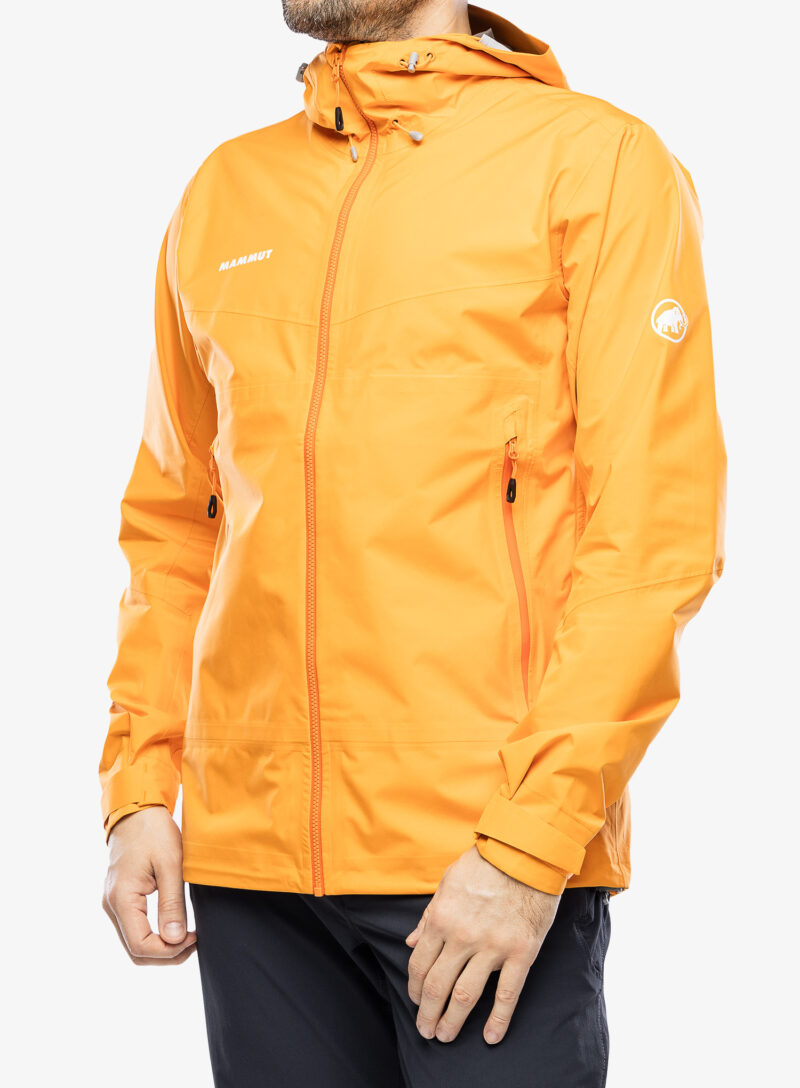 Geacă de ploaie pentru bărbați Mammut Convey Tour HS Hooded Jacket - tangerine