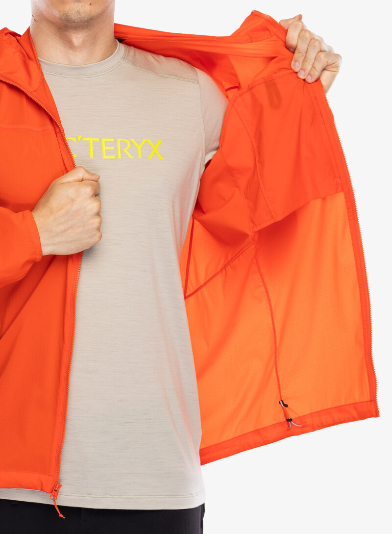 Preţ Geaca de vant Arcteryx Squamish Hoody - solaris