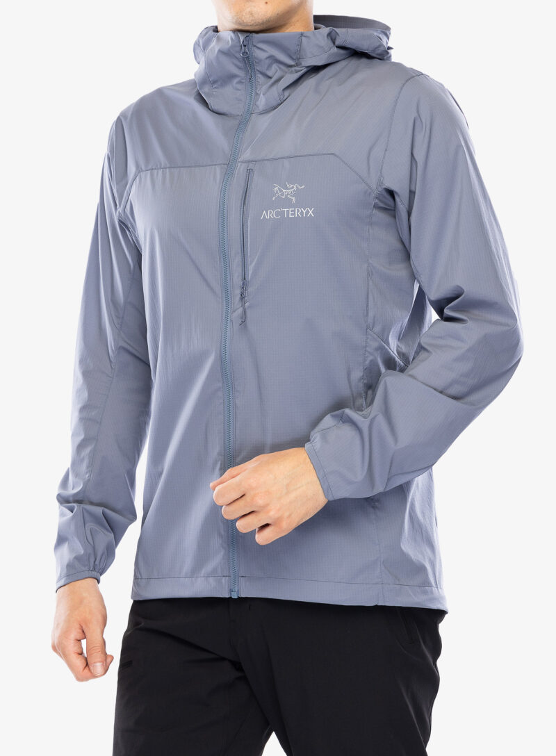 Geaca de vant Arcteryx Squamish Hoody - stratus