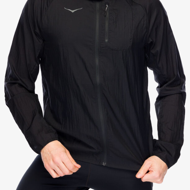 Geaca de vant Hoka Skyflow Jacket - black