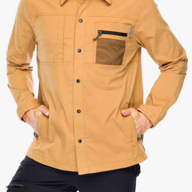 Geaca de vant Royal Robbins Merced Wind Shirt - bistre