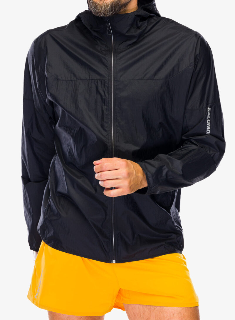 Geaca de vant Salomon Sense Aero Wind JKT - deep black