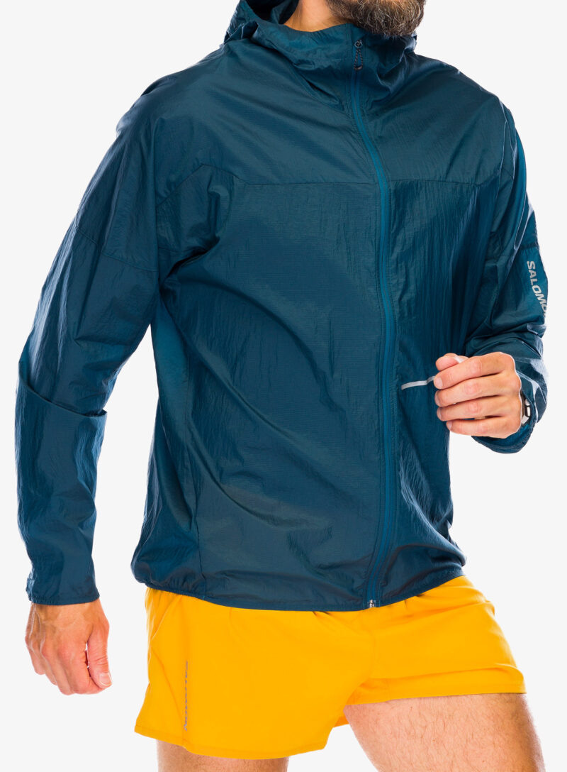 Geaca de vant Salomon Sense Aero Wind JKT - deep dive