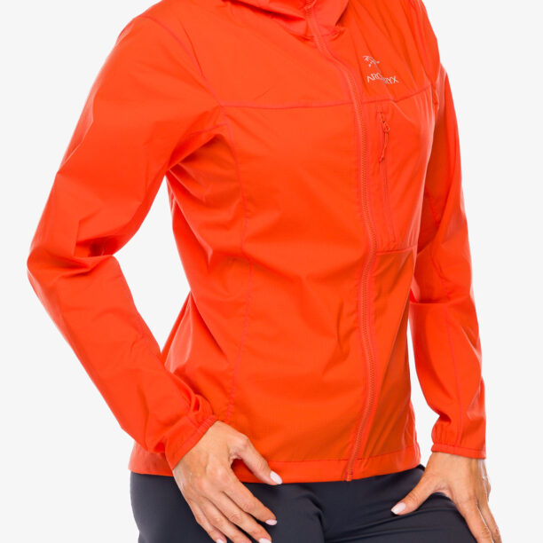 Geaca de vant femei Arcteryx Squamish Hoody - solaris