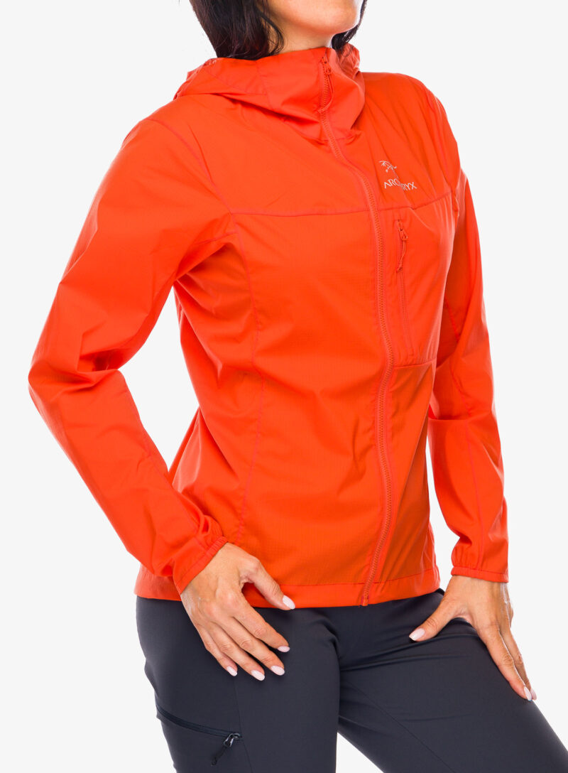 Geaca de vant femei Arcteryx Squamish Hoody - solaris