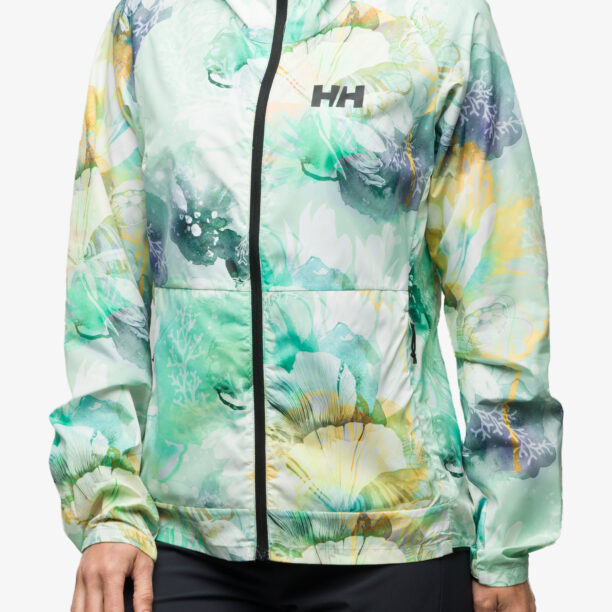 Geaca de vant femei Helly Hansen Roam Print Wind Jacket - jade esra