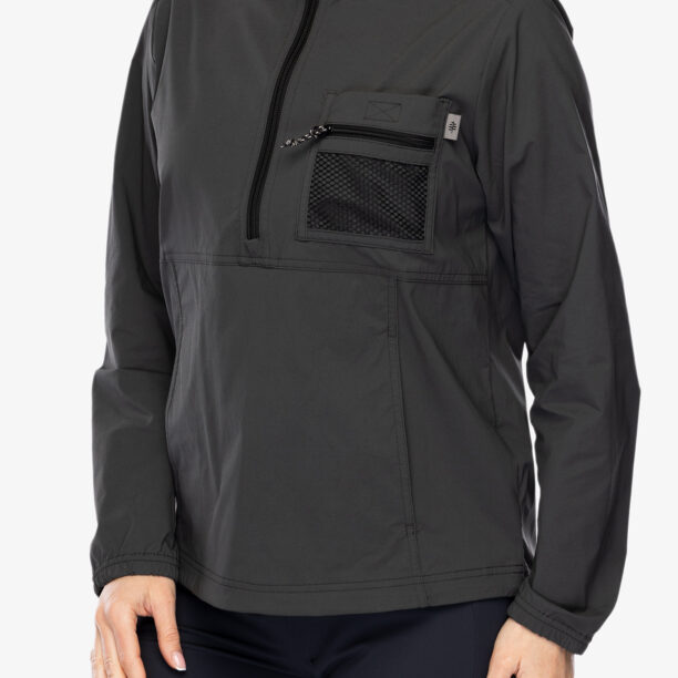 Original Geaca de vant femei Royal Robbins Merced Anorak - charcoal