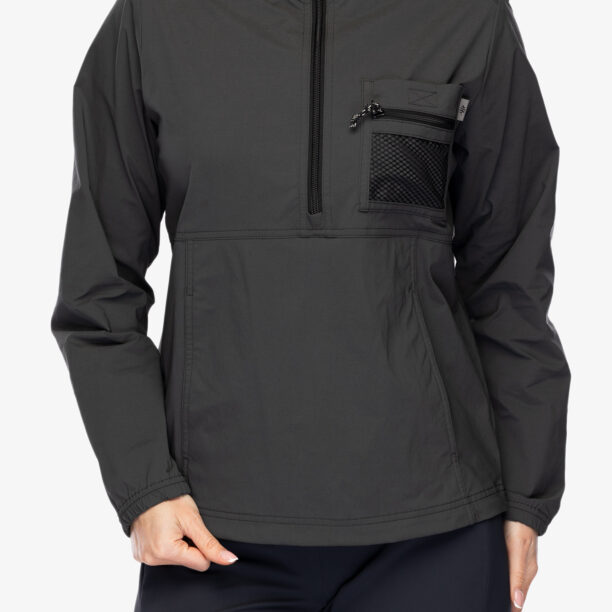 Geaca de vant femei Royal Robbins Merced Anorak - charcoal