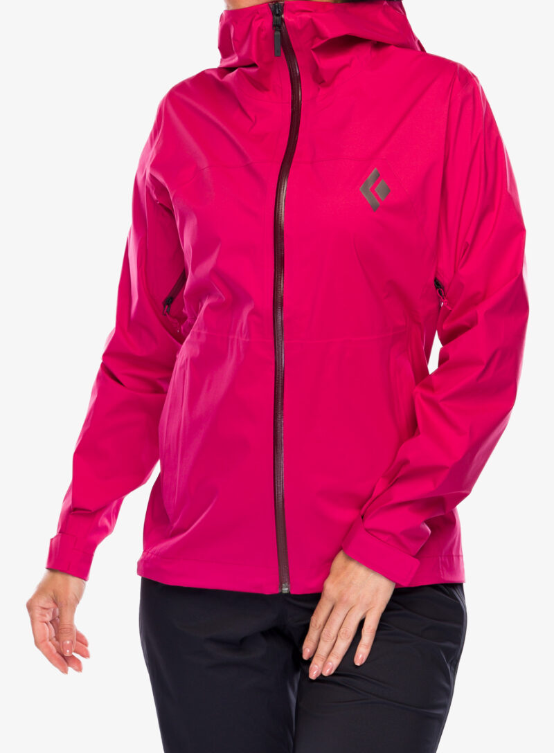 Geaca femei Black Diamond Stormline Stretch Rain Shell - pomegranate