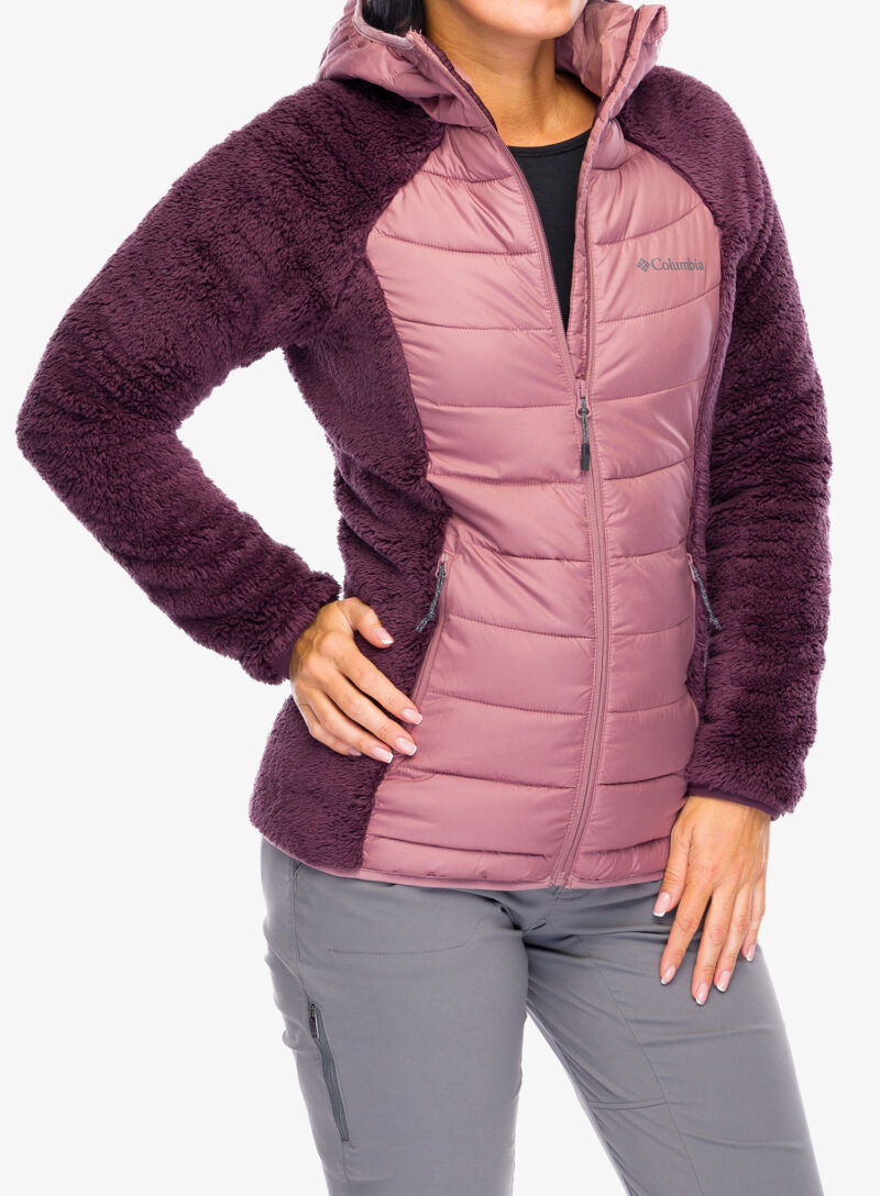 Cumpăra Geaca femei Columbia Powder Lite II Sherpa Hybrid Jacket - moonvista/fig