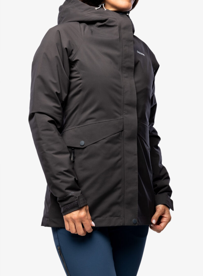 Geaca femei Craghoppers Ellis Thermic GTX Jacket - charcoal