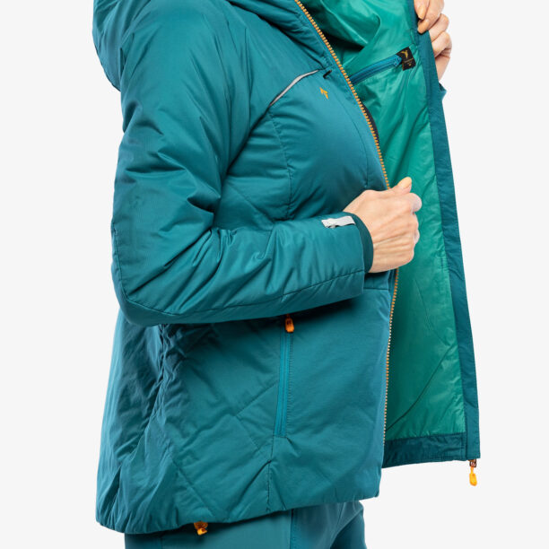 Original Geaca femei Direct Alpine Uniq Lady - emerald/mango