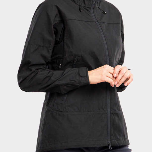 Cumpăra Geaca femei Fjallraven Abisko Lite Trekking Jacket - dark grey/black