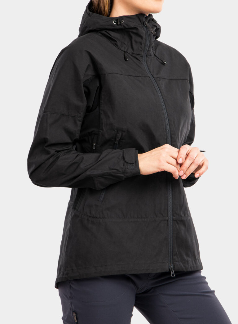 Cumpăra Geaca femei Fjallraven Abisko Lite Trekking Jacket - dark grey/black