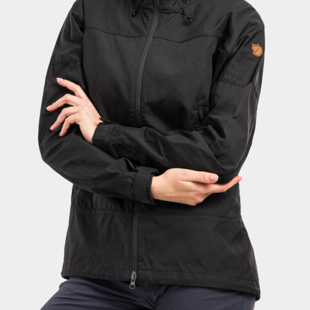 Preţ Geaca femei Fjallraven Abisko Lite Trekking Jacket - dark grey/black