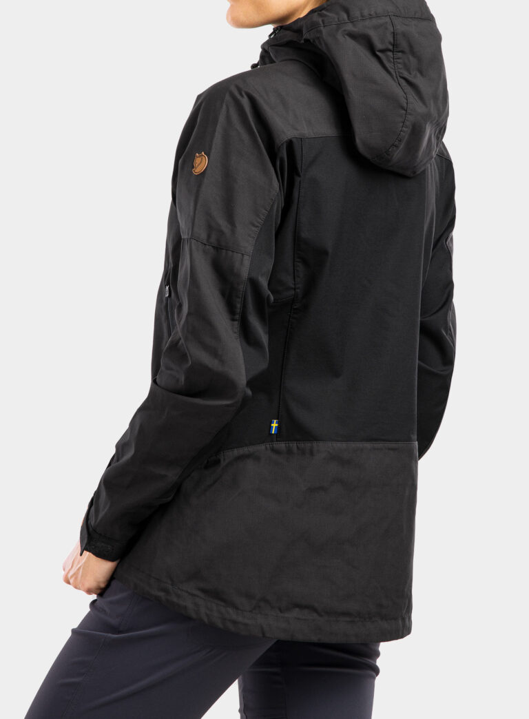 Geaca femei Fjallraven Abisko Lite Trekking Jacket - dark grey/black - imagine 6