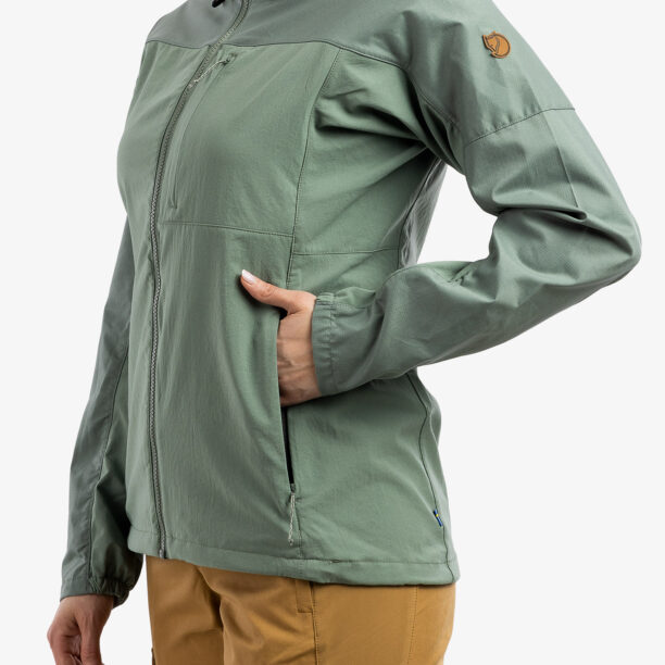 Cumpăra Geaca femei Fjallraven Abisko Midsummer Jacket - jade green/patina green