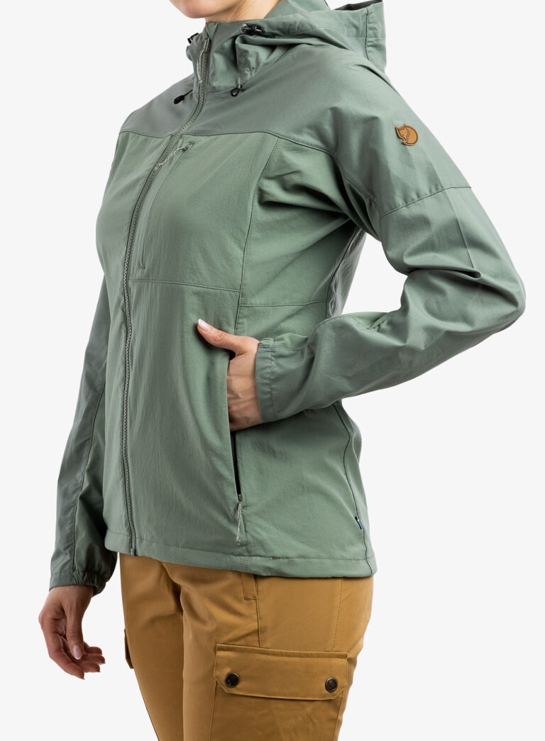 Cumpăra Geaca femei Fjallraven Abisko Midsummer Jacket - jade green/patina green