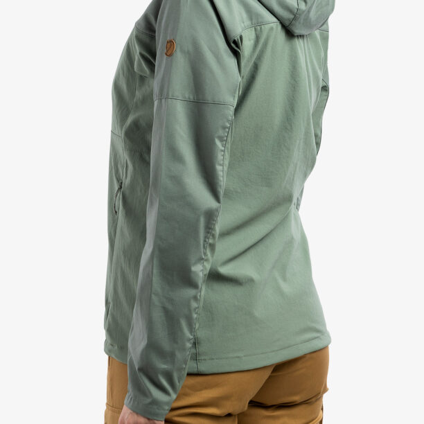 Preţ Geaca femei Fjallraven Abisko Midsummer Jacket - jade green/patina green