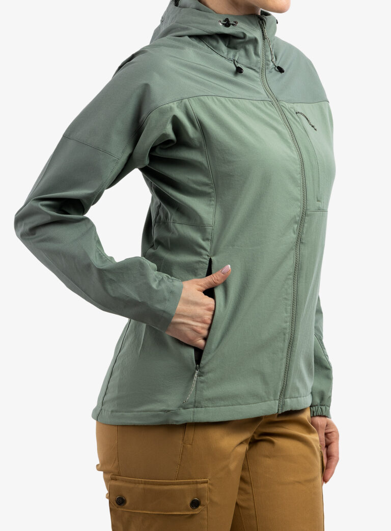 Geaca femei Fjallraven Abisko Midsummer Jacket - jade green/patina green