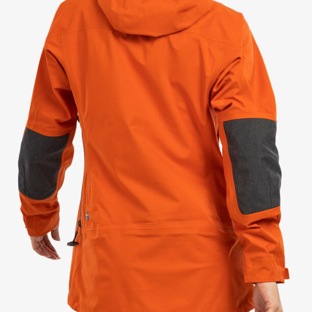 Preţ Geaca femei Fjallraven Bergtagen Eco-Shell Jacket - hokkaido orange