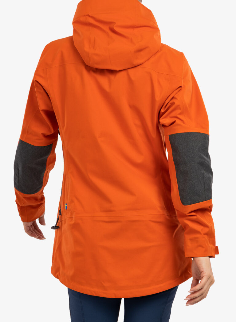 Preţ Geaca femei Fjallraven Bergtagen Eco-Shell Jacket - hokkaido orange