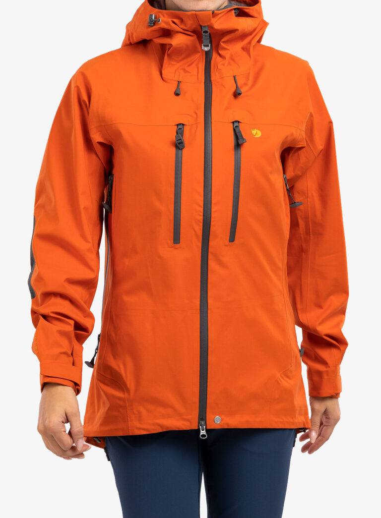 Geaca femei Fjallraven Bergtagen Eco-Shell Jacket - hokkaido orange