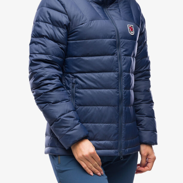 Geaca femei Fjallraven Expedition Pack Down Hoodie - navy