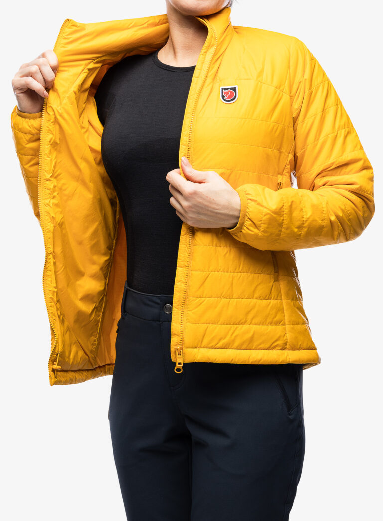 Geaca femei Fjallraven Expedition X-Latt Jacket - mustard yellow - imagine 6