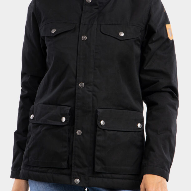 Geaca femei Fjallraven Greenland Winter Jacket - black