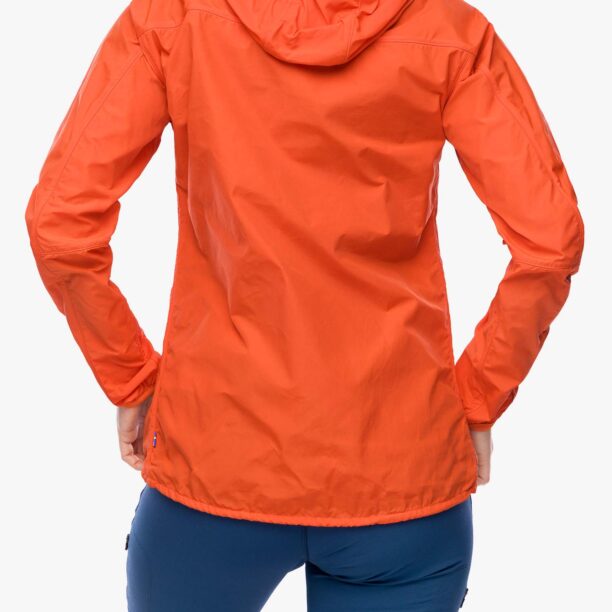 Geaca femei Fjallraven High Coast Wind Jacket - flame orange preţ