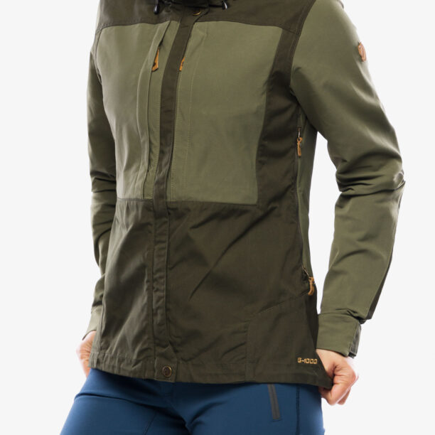 Geaca femei Fjallraven Keb Jacket - deep forest/laurel green