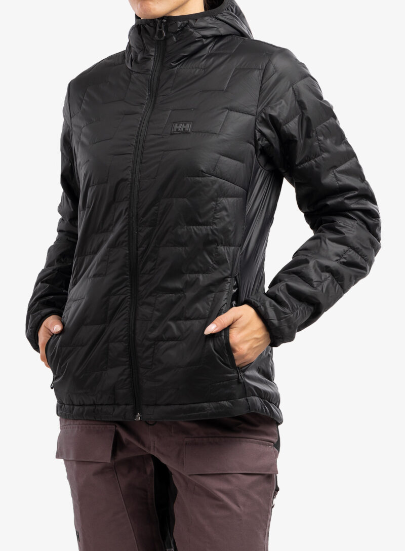 Preţ Geaca femei Helly Hansen Lifaloft Hooded Insulator Jacket - black matte