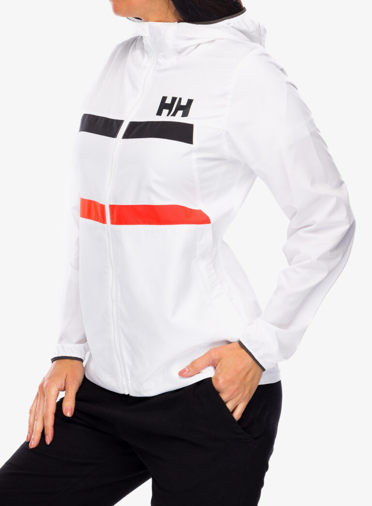 Cumpăra Geaca femei Helly Hansen Salt Striped Windbreaker Jacket - white