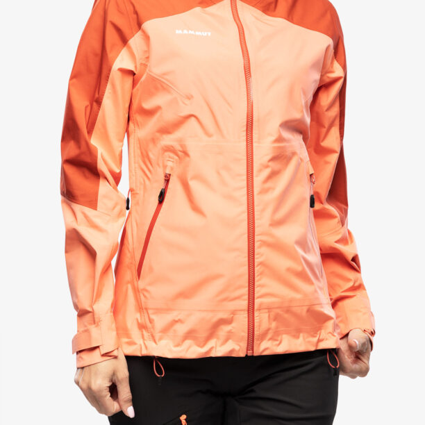 Cumpăra Geaca femei Mammut Convey Tour HS Hooded Jacket - salmon/terracotta