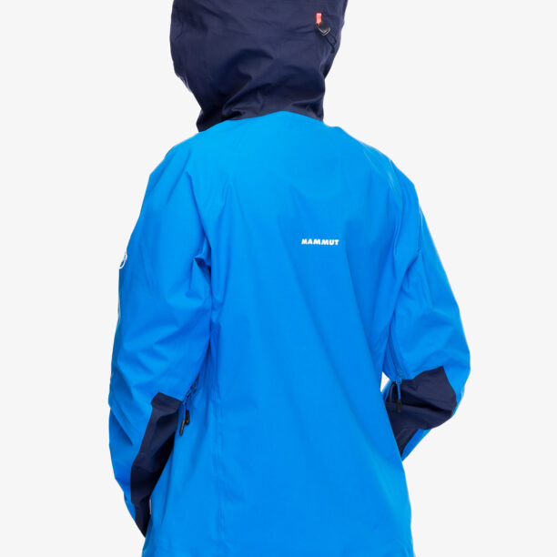 Original Geaca femei Mammut Taiss HS Hooded Jacket - glacier blue/marine