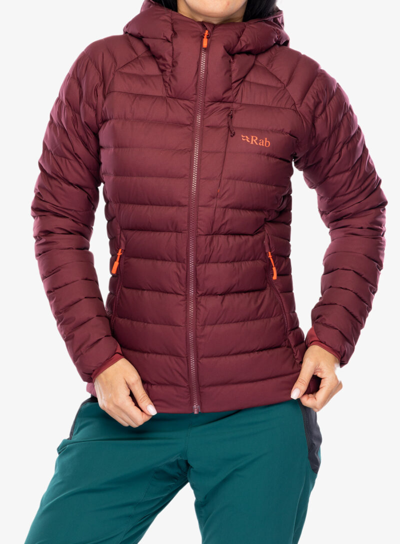 Geaca femei Rab Infinity Microlight Jacket - deep heather