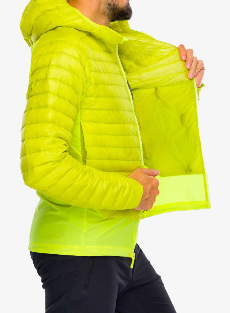 Original Geaca hibridă Arcteryx Cerium Hybrid Hoody - sprint