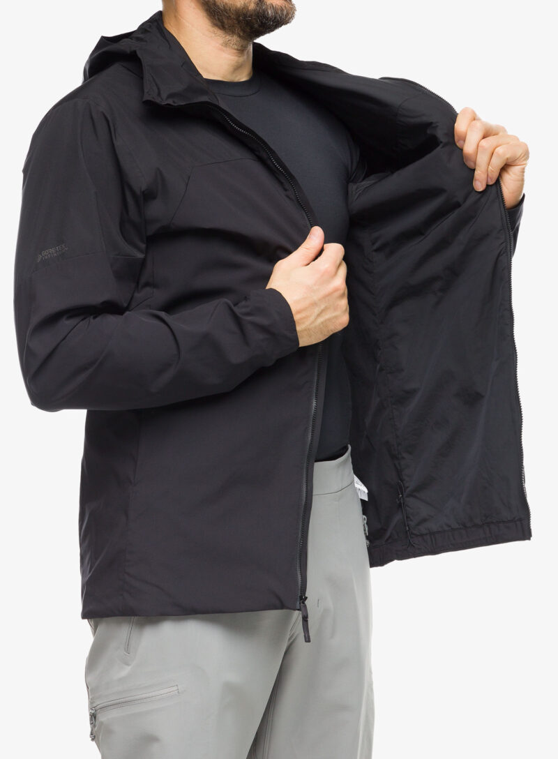 Preţ Geaca hibridă Arcteryx Proton Hybrid Hoody - black