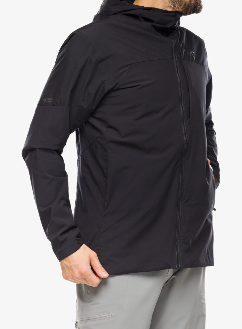 Geaca hibridă Arcteryx Proton Hybrid Hoody - black