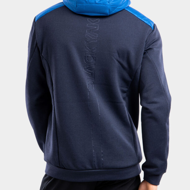 Geaca hibridă BlackYak Burlina Hoody - snorkel blue preţ