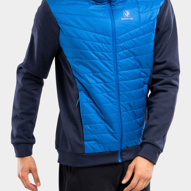 Cumpăra Geaca hibridă BlackYak Burlina Hoody - snorkel blue