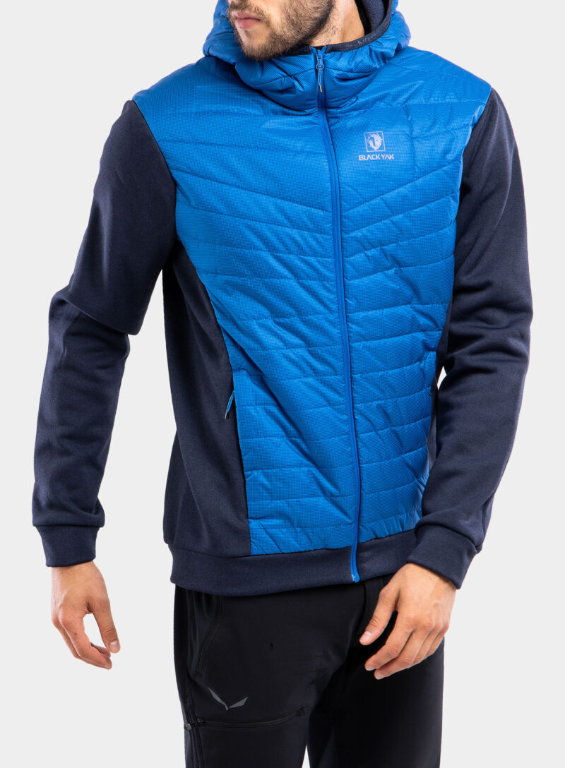 Cumpăra Geaca hibridă BlackYak Burlina Hoody - snorkel blue