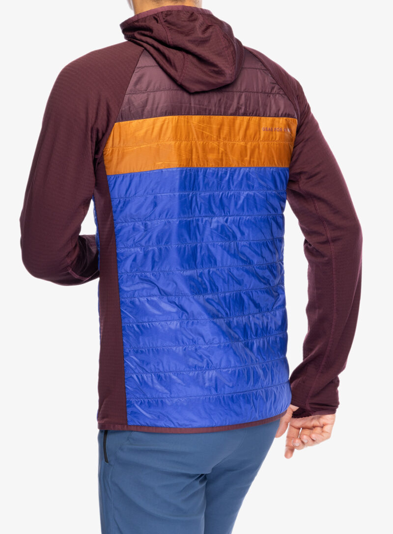 Geaca hibridă Cotopaxi Capa Hybrid Insulated Hooded Jacket - wine/blue violet preţ