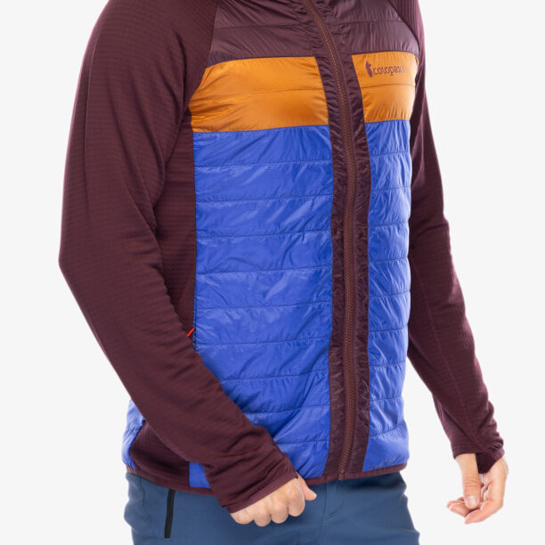 Cumpăra Geaca hibridă Cotopaxi Capa Hybrid Insulated Hooded Jacket - wine/blue violet