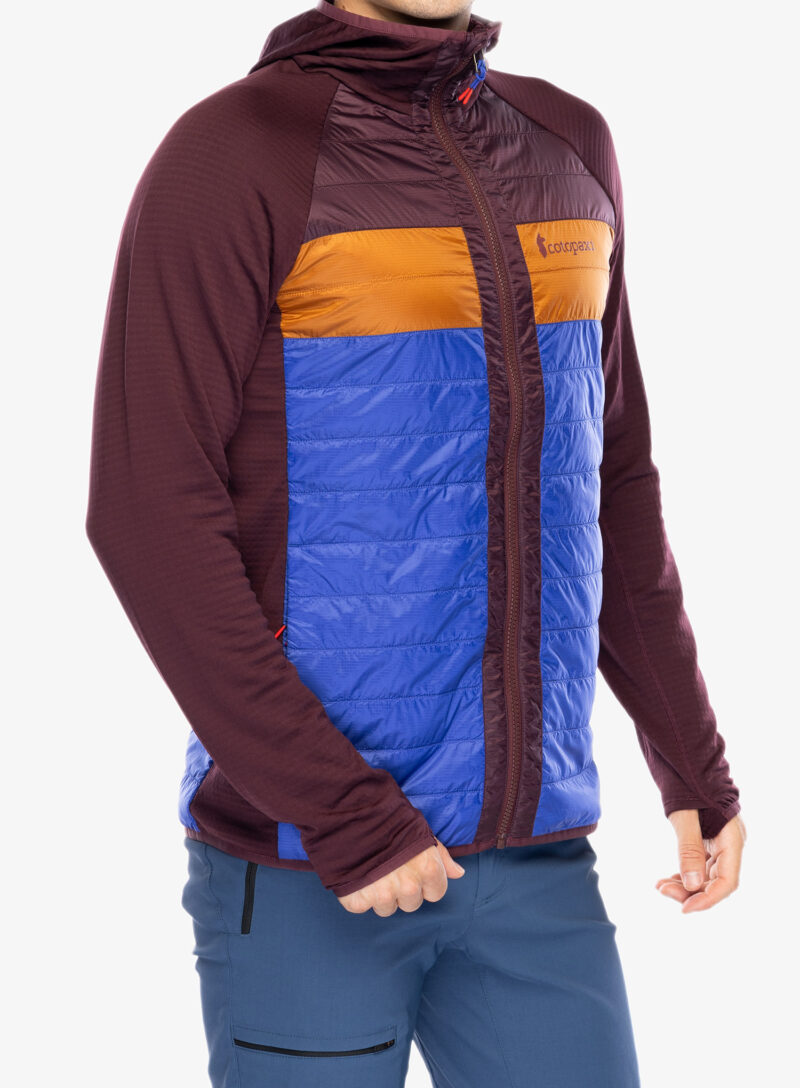 Cumpăra Geaca hibridă Cotopaxi Capa Hybrid Insulated Hooded Jacket - wine/blue violet