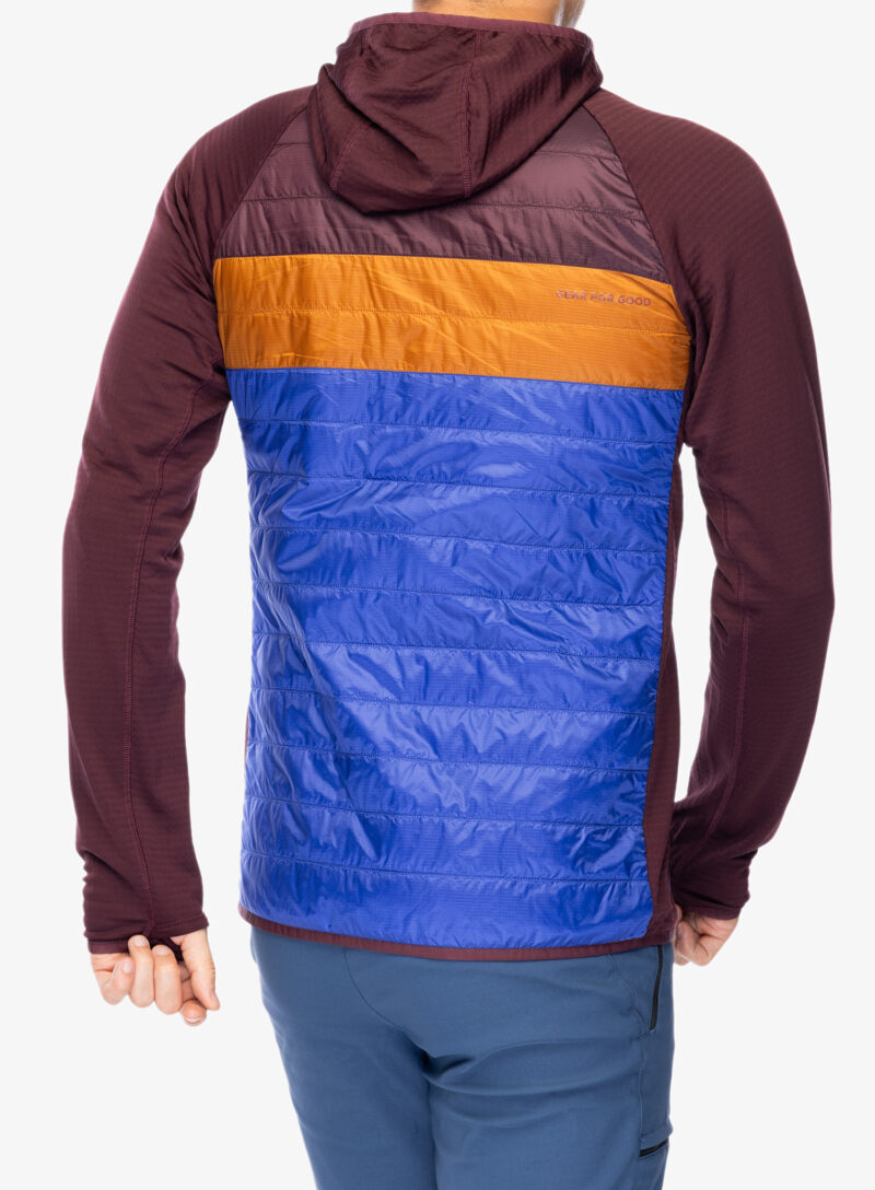 Preţ Geaca hibridă Cotopaxi Capa Hybrid Insulated Hooded Jacket - wine/blue violet