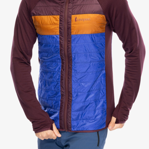 Geaca hibridă Cotopaxi Capa Hybrid Insulated Hooded Jacket - wine/blue violet